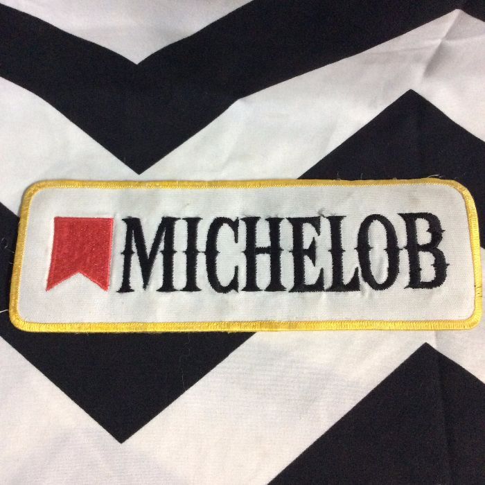 PATCH- LARGE MICHELOB BACK PATCH *OLD STOCK* 1