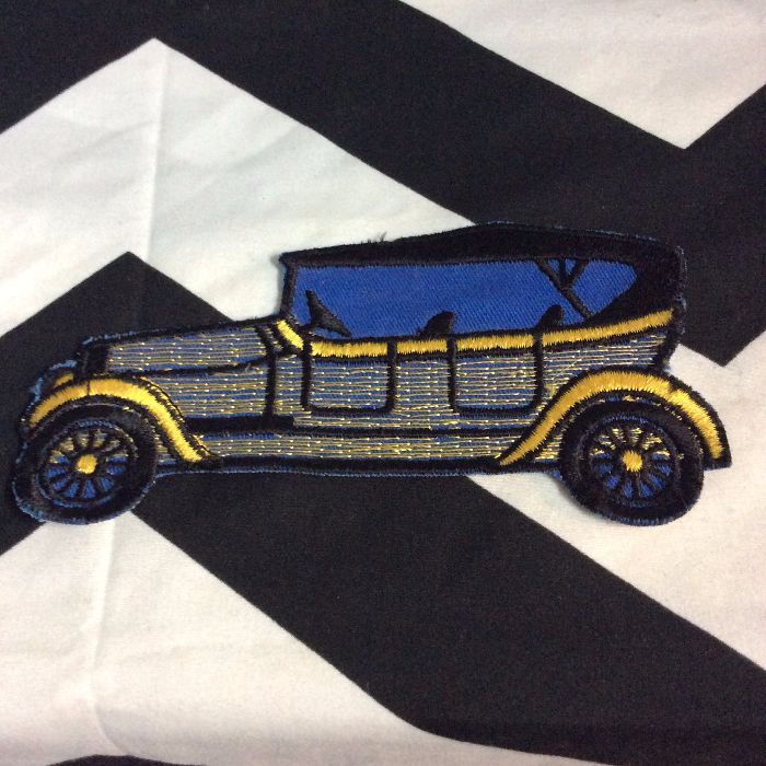 Patch- OLD MODEL T CAR PATCH LARGE *deadstock *old stock 1