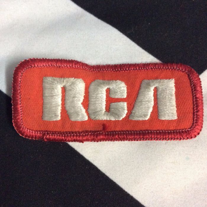 Patch- RCA Logo emblem *old stock 1