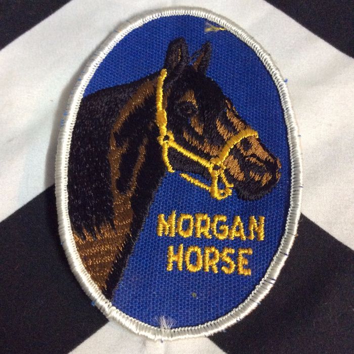 Patch- MORGAN HORSE *deadstock *old stock 1
