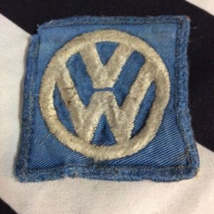 PATCH- VW VOLKSWAGON square logo *OLD STOCK* As-is 1