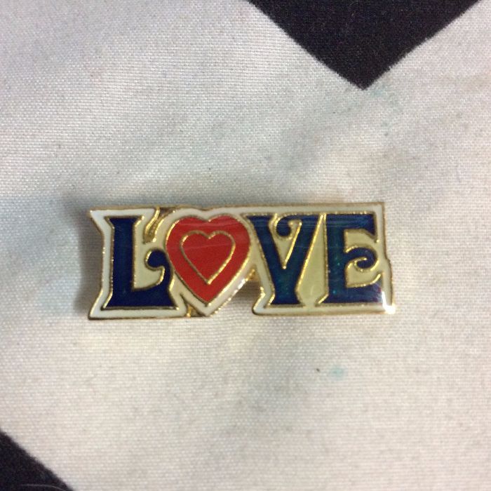 Bw Pin- Love With Heart- 183 | Boardwalk Vintage