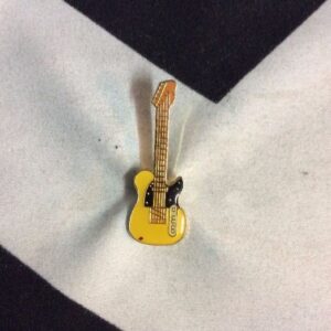 Photo detail:BW ENAMEL PIN - ELECTRIC GUITAR