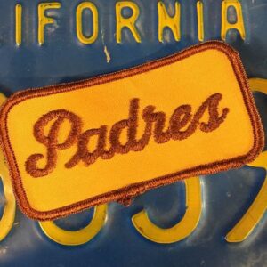 Photo detail:EMBROIDERED PATCH - PADRES - SAN DIEGO