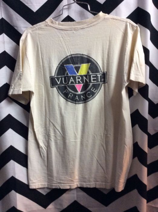 T-shirt – Vuarnet France -screen Printed Front & Back Logos | Boardwalk ...