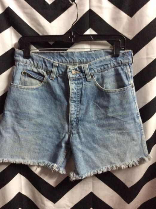 Retro Calvin Klein Denim Shorts – Cutoff – Acid Washed | Boardwalk Vintage