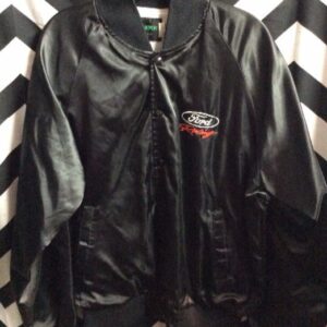 Photo detail:BASEBALL STYLE JACKET - SATIN - FORD RACING