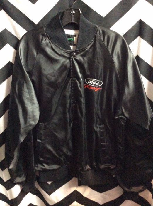 Ford Racing Satin Button-up Jacket 1