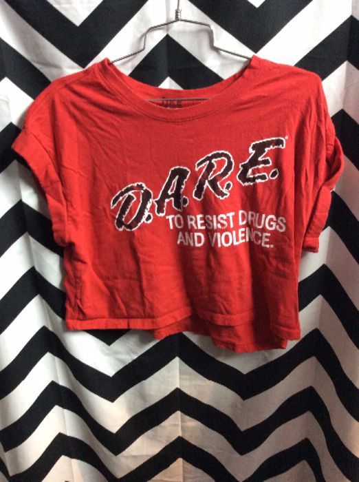 CROPPED & ALTERED DARE TSHIRT 1