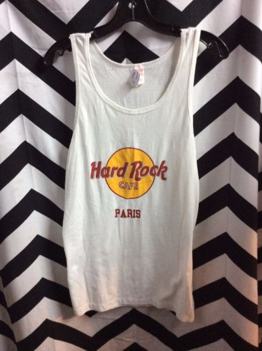 Tank Top – Hard Rock Cafe – Paris | Boardwalk Vintage