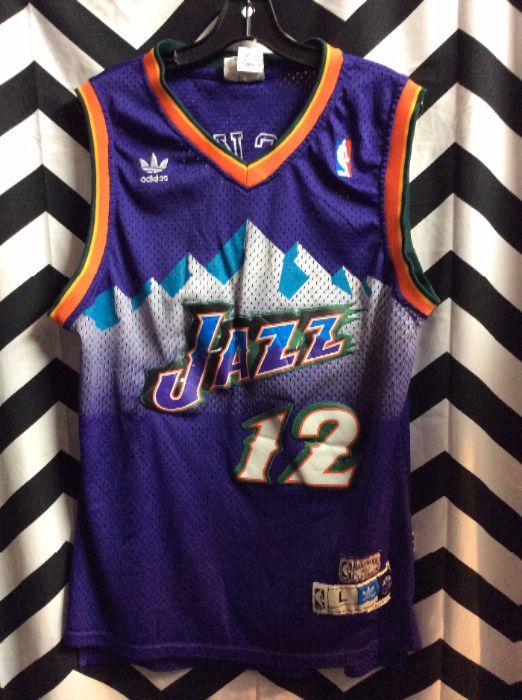 BASKETBALL JERSEY UTAH JAZZ #12 STOCKTON 1