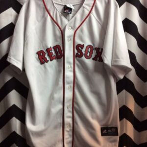 Photo detail:BASEBALL JERSEY - BOSTON REDSOX - PAPELBON #58 - PIPING TRIM