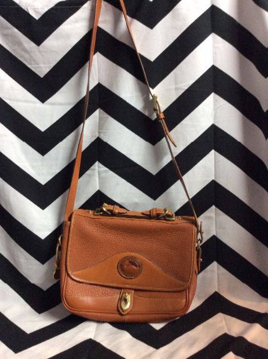 Vintage Dooney & Bourke Brown Leather Purse