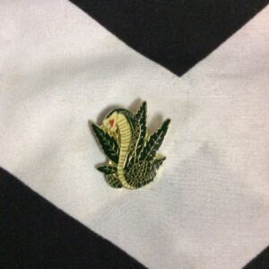 Photo detail:BW PIN- COBRA W/POT LEAF