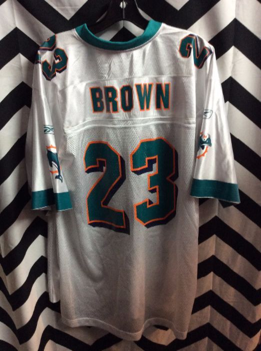 NFL Miami Dolphins Brown #23 1