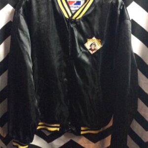 Photo detail:BASEBALL STYLE JACKET - SATIN - PITTSBURGH PIRATES - MLB