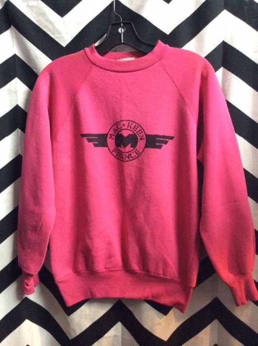 Retro Classic MAC KEEN Pink Sweatshirt 1