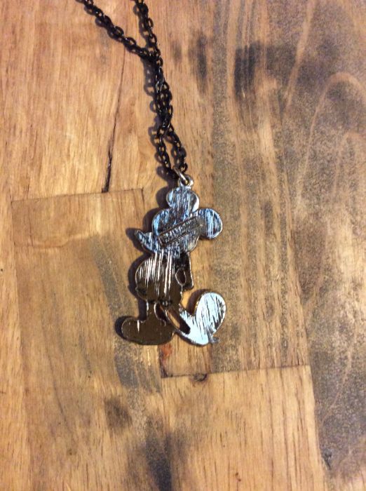 Ciondolo Simpatico Per Collana Topo In Bici | Gioiello In Lega Di Zinco | Regalo Originale Per Lei (BONSNY)