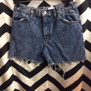 Photo detail:LEE DENIM SHORTS - CUTOFF - ACID WASH