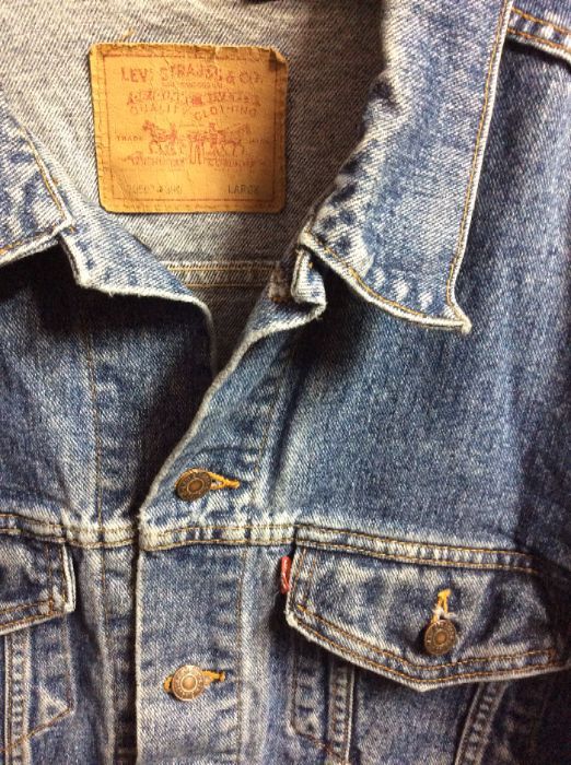 Classic Levis Denim Jacket – Front Pockets – Acid Washed | Boardwalk ...