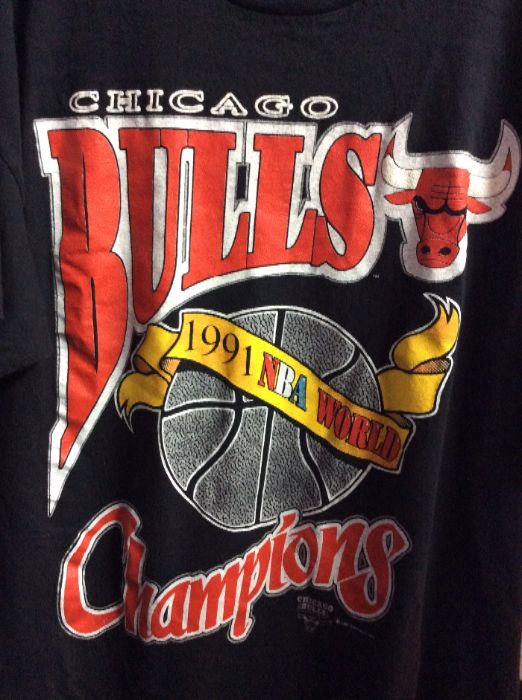 T-shirt – Chicago Bulls – 1991 World Champions – Nba