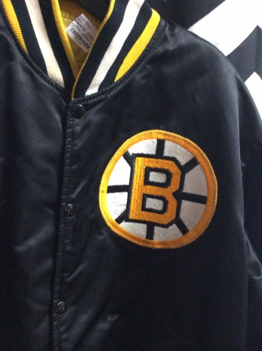 Vintage Starter Baseball Style Jacket – Boston Bruins – Nhl