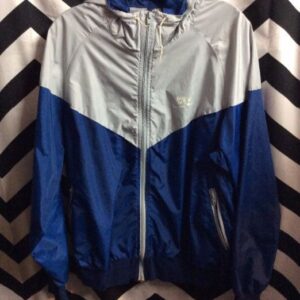 Photo detail:RETRO NIKE WINDBREAKER JACKET -  ZIP-UP - COLOR BLOCK DESIGN