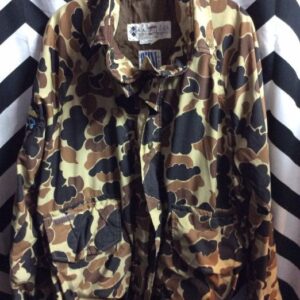 Photo detail:COLUMBIA MILITARY JACKET – WATERPROOF – BREATHABLE – CAMO DESIGN – BAPE