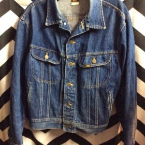 Photo detail:LEE DARK DENIM JACKET
