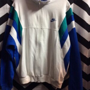 Photo detail:NIKE SWEATER - ZIP-UP - COLOR BLOCK DESIGN