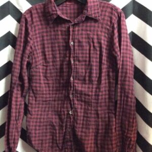 Photo detail:FLANNEL SHIRT – PLAID DESIGN LS BD