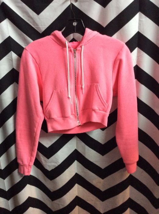 Sweatshirt – Cropped – Zip-up – Hoodie – Neon Color | Boardwalk 