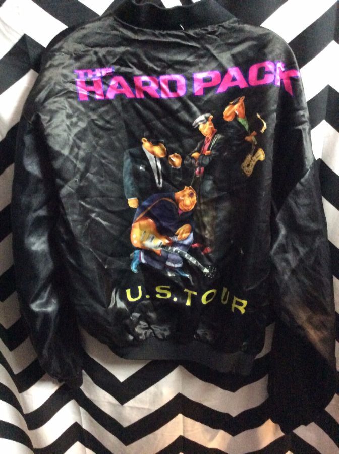 VTG 1991 Camel The Hard Pack US Tour Nylon Jacket Made in USA 1