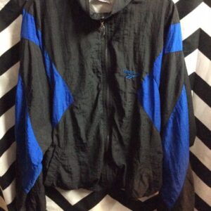 Photo detail:REEBOK WINDBREAKER JACKET - ZIP-UP - COLOR BLOCK DESIGN