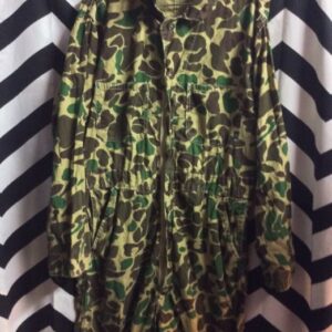 Photo detail:JUMPSUIT COVERALLS – ZIP-UP FRONT – CAMO PRINT DESIGN