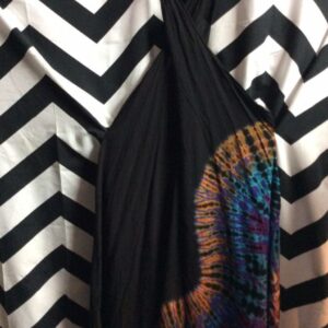 Photo detail:DRESS - TANK TOP STYLE - LONG - TIE DYE DESIGN