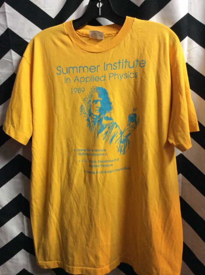 TSHIRT 1989 Summer Institute Lawrence Livermore Graphic 1