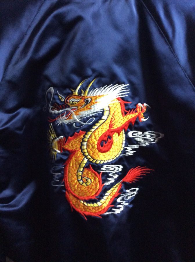 Yokosuka Embroidery Jacket Men | Tiger Embroidered Jacket Mens - Men's