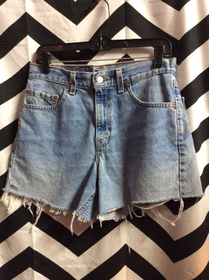 550 LEVIS SHORTS ZIP FLY Classic Washed 1