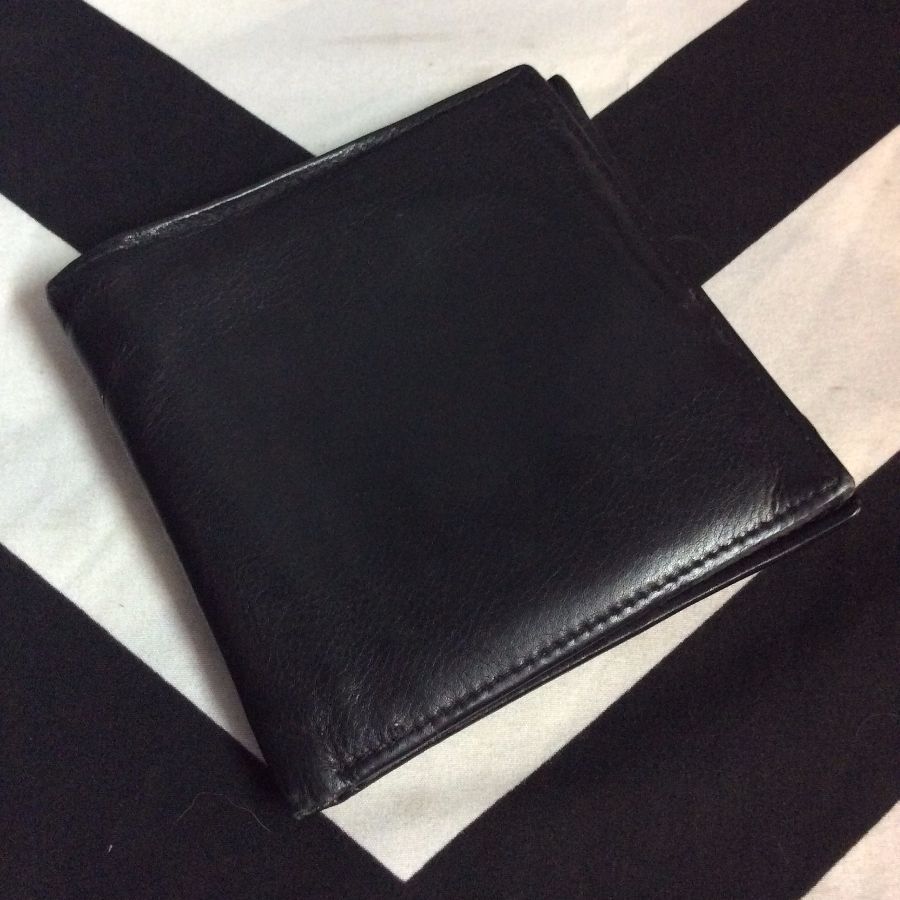 Black Leather Men ROLF' S Wallet 1