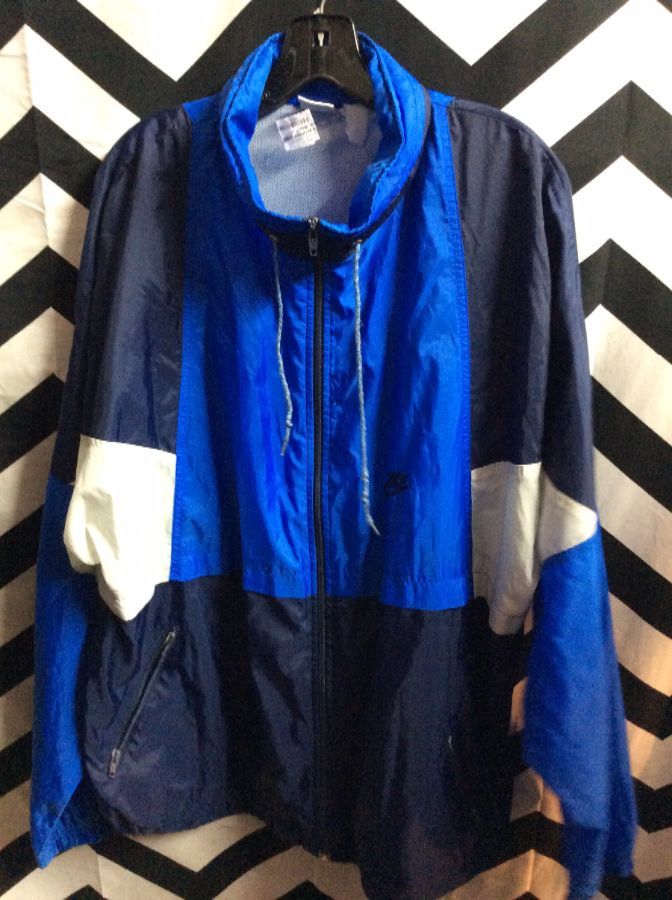 Nike Windbreaker Jacket – Zip-up – Tri Toned – Color Block Design ...
