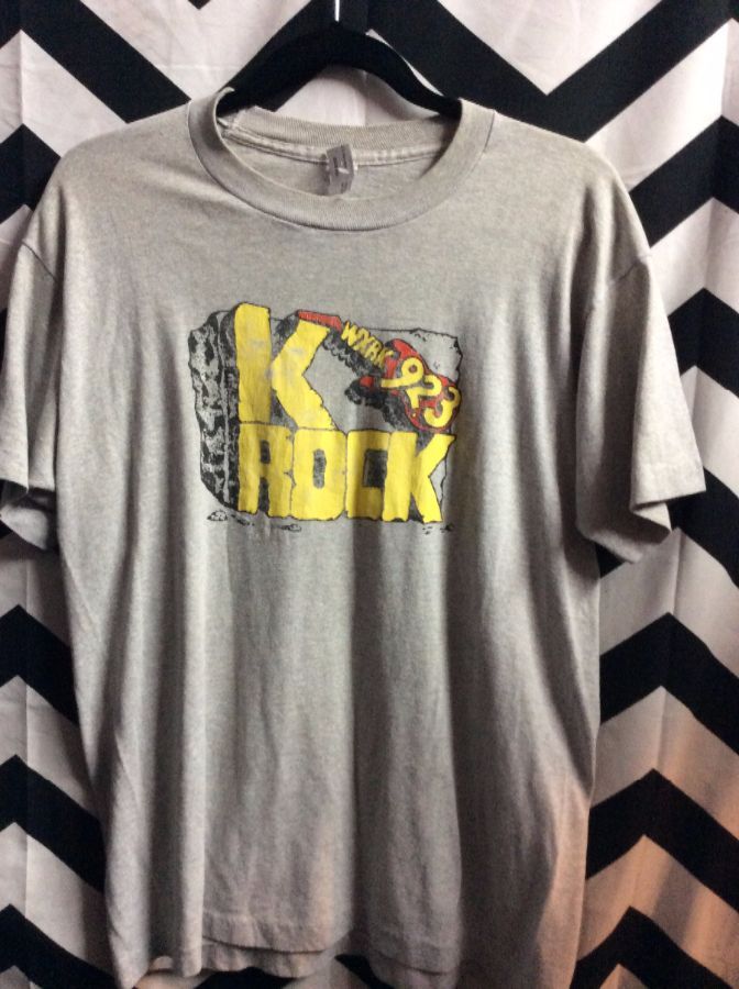T-shirt – Softy – K Rock 92.3 Wxrk | Boardwalk Vintage