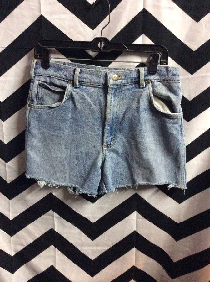 LEE SHORTS LIGHT DENIM FREYED 1