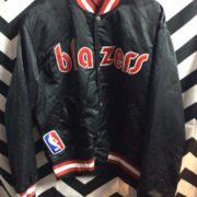 Vintage 90s Starter NBA Portland Trail Blazers Satin basketball