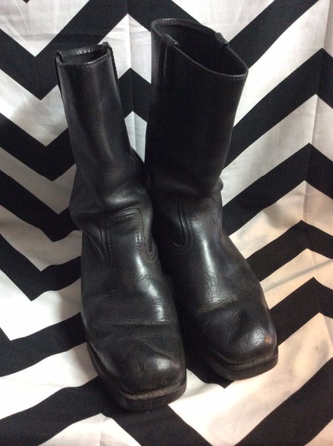 harley square toe boots