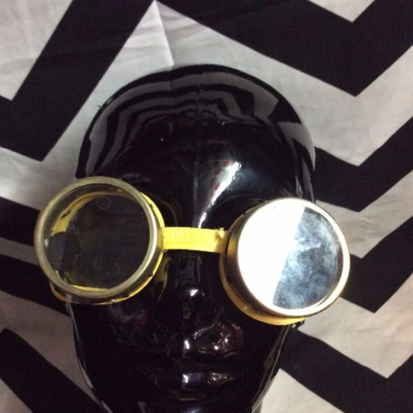 product details: Vintage USSR motorcycle goggles METAL & Glass photo