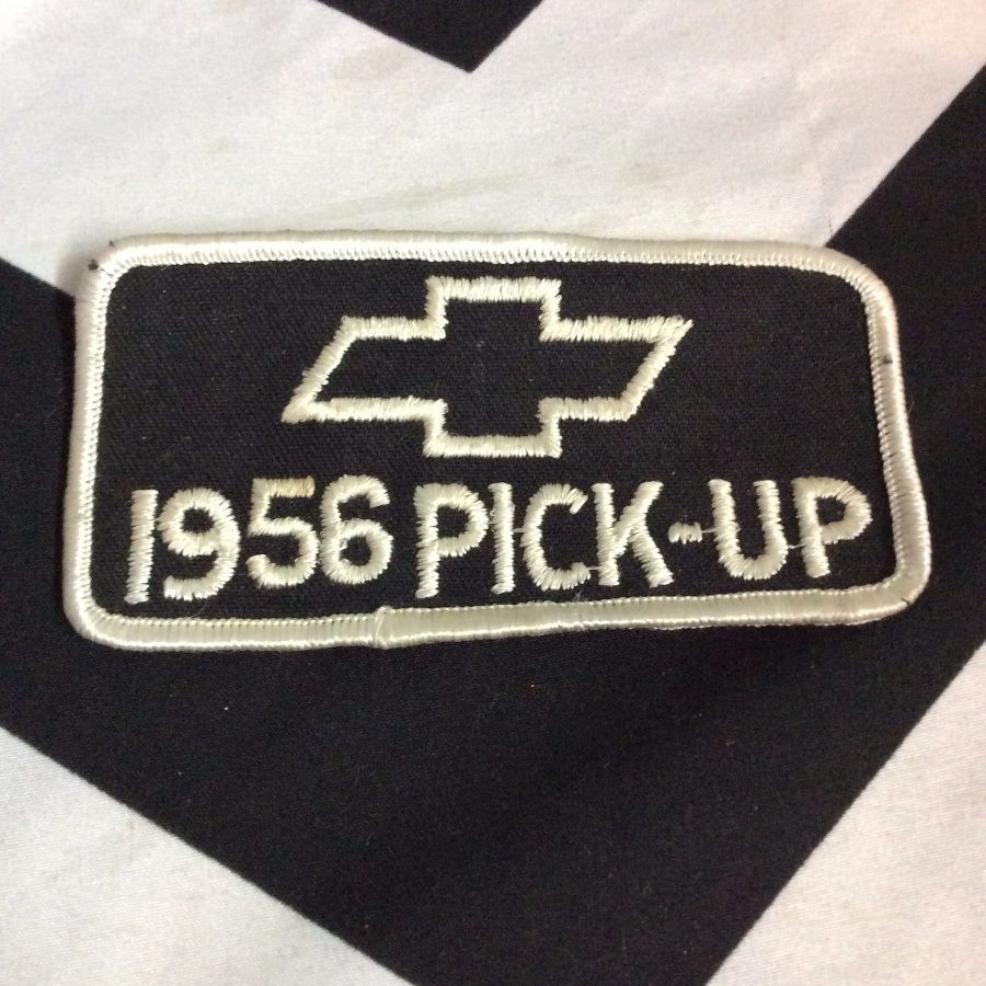 PATCH CHEVY 1956 PICK-UP BLACK *deadstock 1