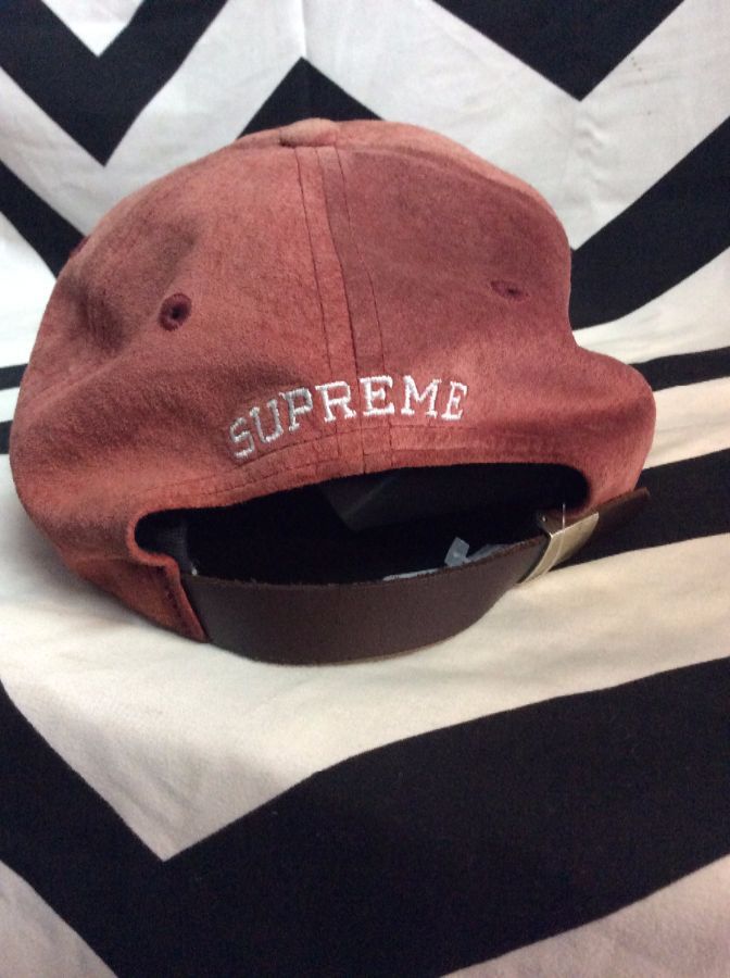 Baseball Cap – Suede – Dad Hat – Supreme