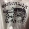 Sports Jacket – Zip-up – Bass Fishing Champion – Screen Printed Northern  Maine Bass Busters Full Back Design