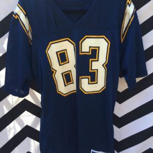 FOOTBALL JERSEY SAN DIEGO CHARGERS #83 Vincent Jackson 1